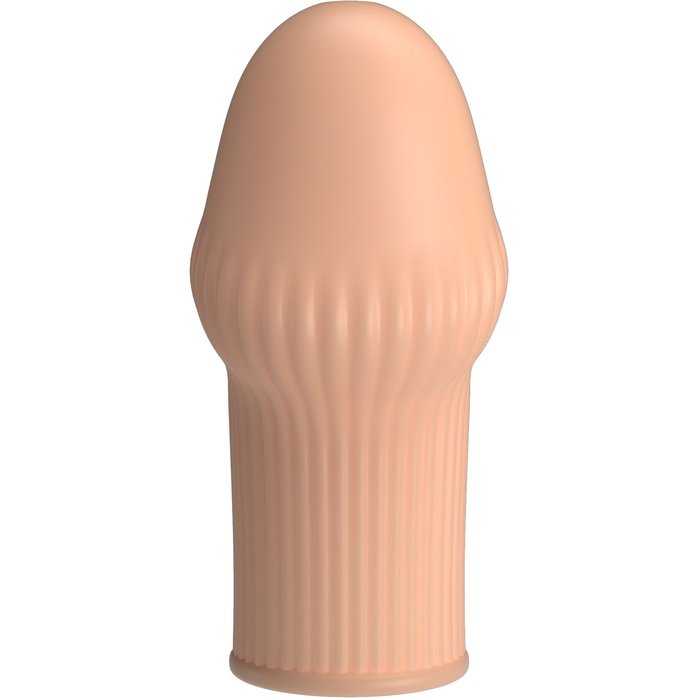 Телесная насадка на пенис Huel - 9 см - Pretty Love. Фотография 4.