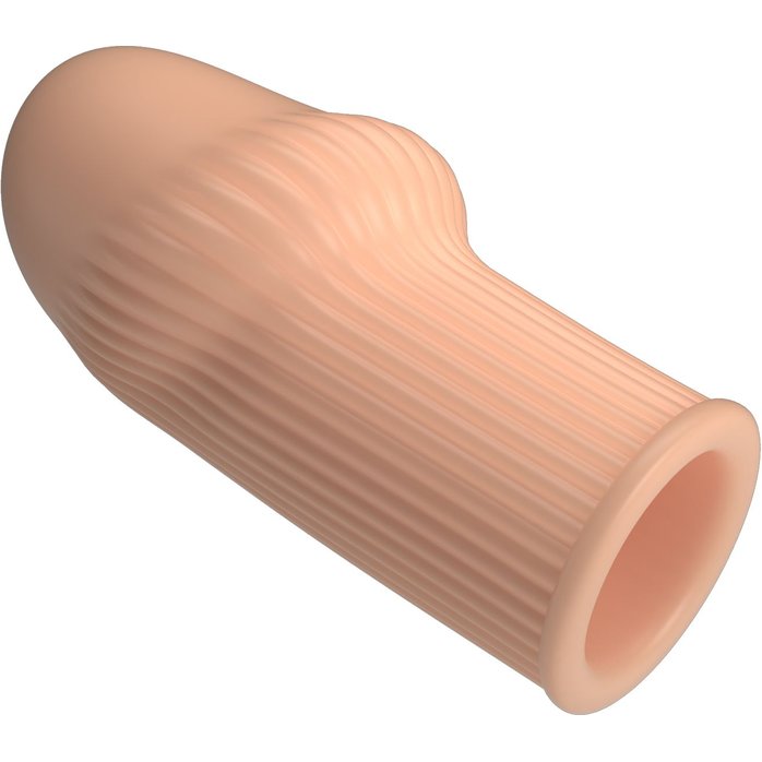 Телесная насадка на пенис Huel - 9 см - Pretty Love. Фотография 5.