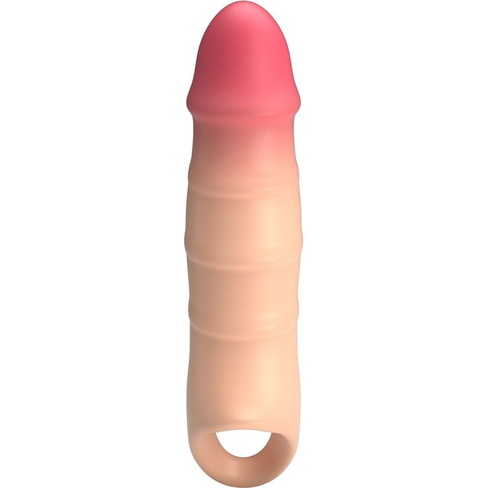 Телесная удлиняющая насадка на пенис Darnel - Pretty Love. Фотография 4.