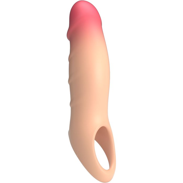 Телесная удлиняющая насадка на пенис Darnel - Pretty Love. Фотография 5.