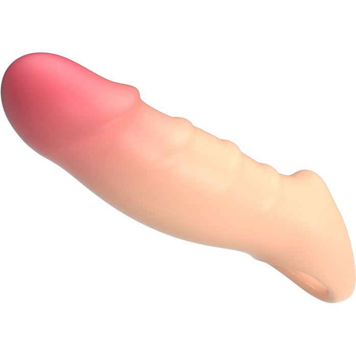 Телесная удлиняющая насадка на пенис Darnel - Pretty Love. Фотография 6.