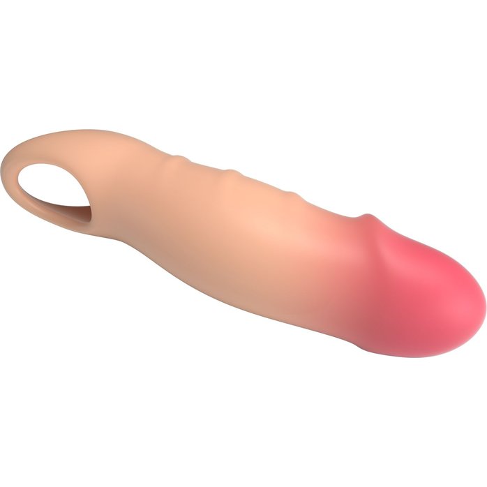 Телесная удлиняющая насадка на пенис Darnel - Pretty Love. Фотография 8.