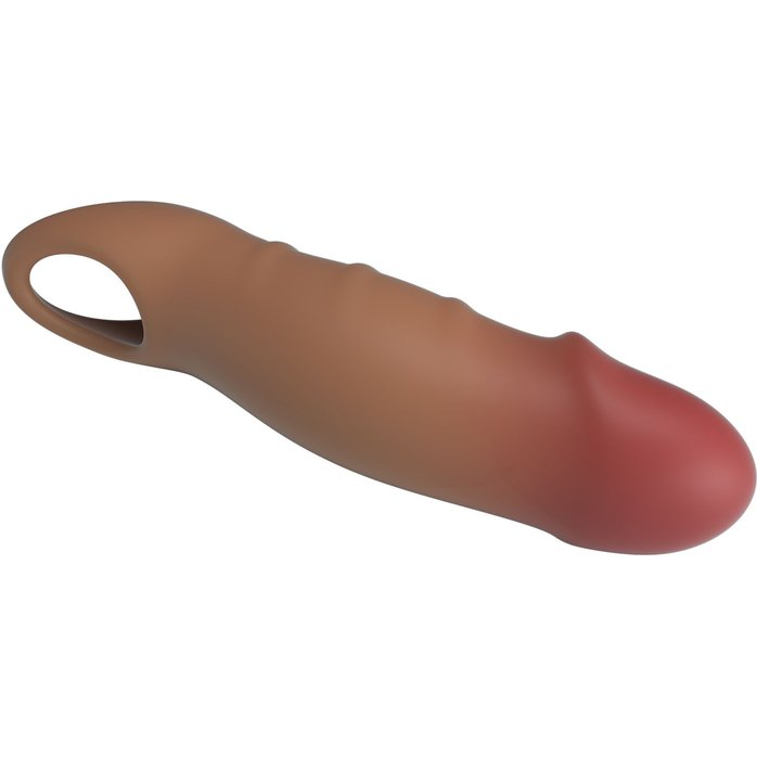 Карамельная удлиняющая насадка на пенис Darnel - Pretty Love. Фотография 8.