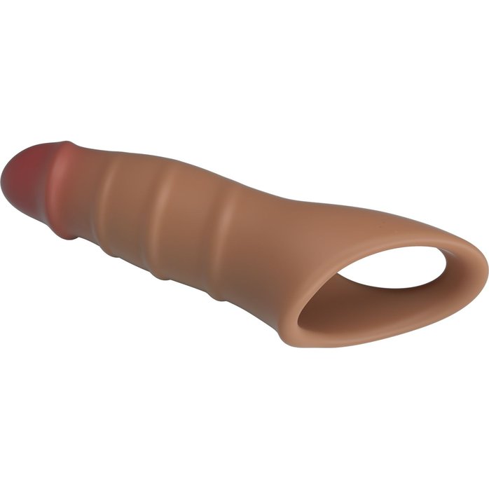 Карамельная удлиняющая насадка на пенис Darnel - Pretty Love. Фотография 9.