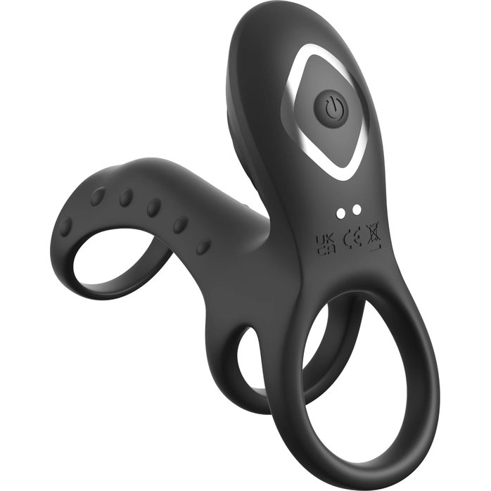 Черная насадка на пенис Ultimate Couples Cage Pro - Fantasy C-Ringz. Фотография 3.