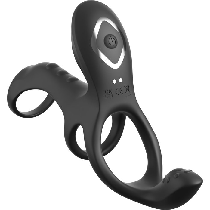 Черная насадка на пенис Ultimate Couples Cage Max - Fantasy C-Ringz. Фотография 2.