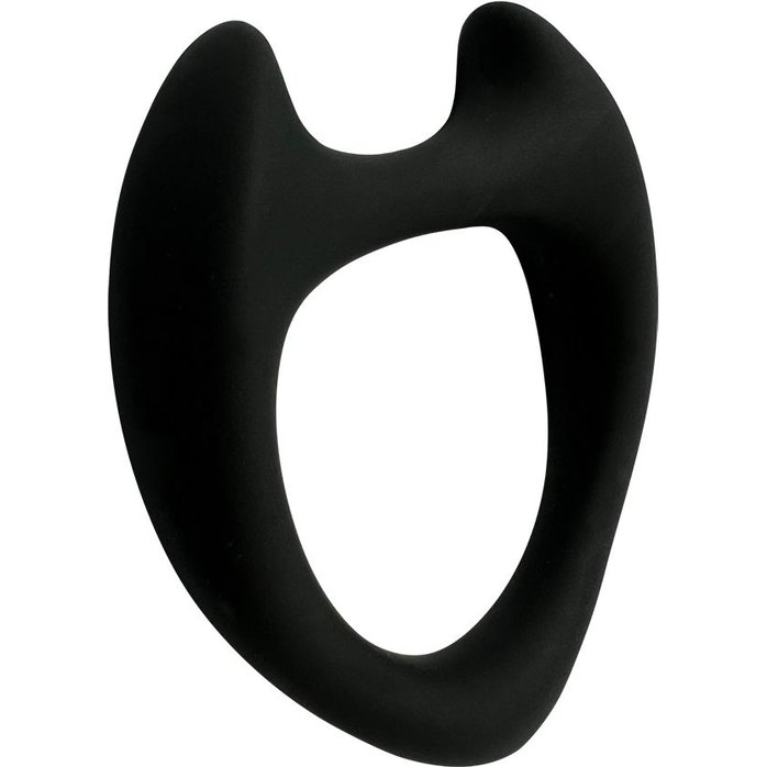 Черное эрекционное кольцо с рожками Wooomy Toro M - Wooomy. Фотография 2.
