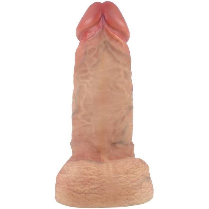Телесный фаллоимитатор SILEXD Model 1 Premium Real Skin 11’’ - 29 см - SILEXD. Фотография 3.