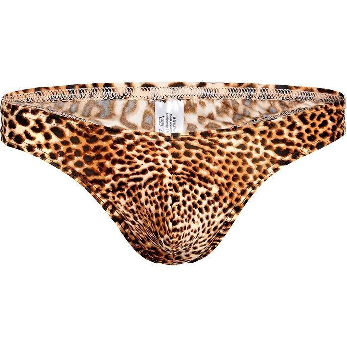 Леопардовые трусы-тонги