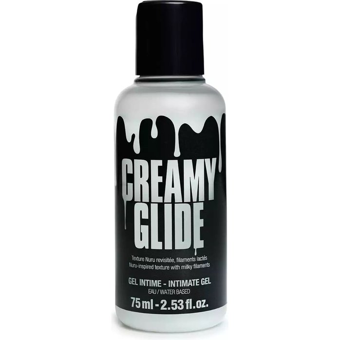 Лубрикант на водной основе Creamy Glide с консистенцией спермы - 75 мл - Creamy