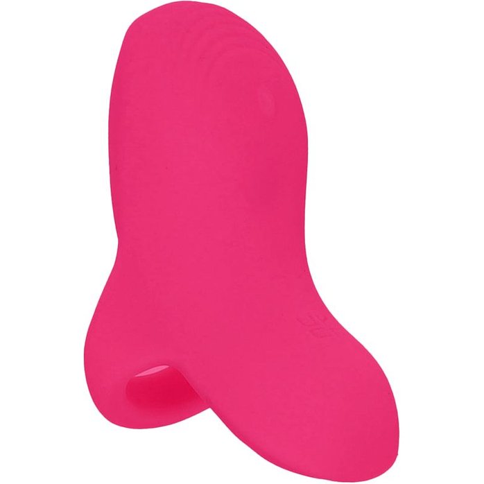 Розовый сенсорный вибромассажёр на палец Fuzu Sensa. Фотография 2.