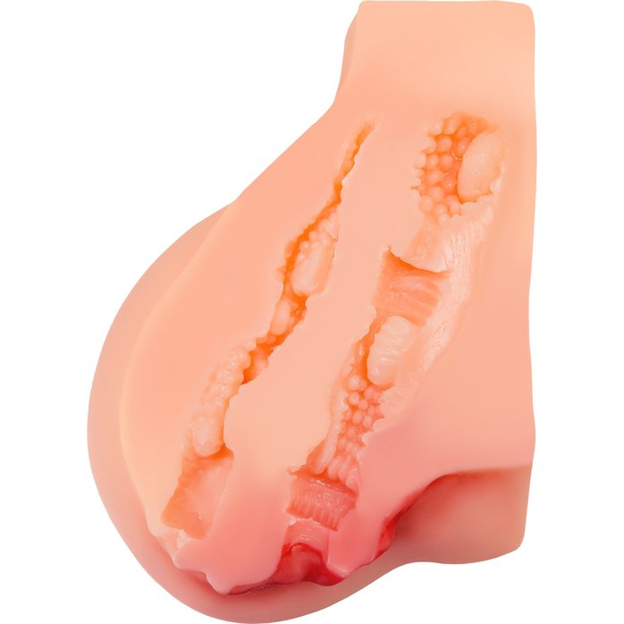 Реалистичный мастурбатор в форме попки с 2 любовными входами. Фотография 9.