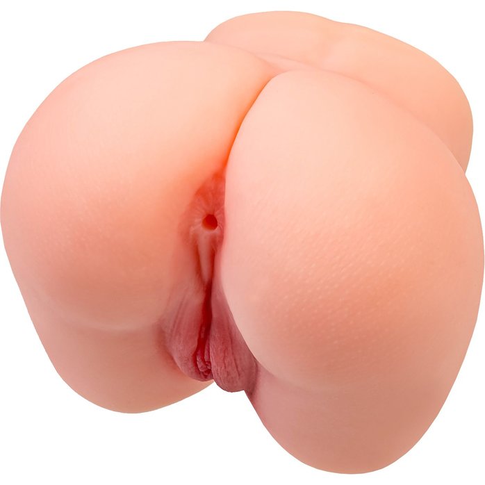 Реалистичный мастурбатор в форме попки с двумя любовными входами. Фотография 5.
