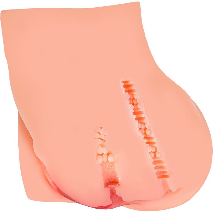 Реалистичный мастурбатор-попка с 2 любовными входами. Фотография 8.