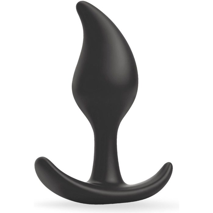Черный анальный стимулятор - 9,2 см - SEX EXPERT. Фотография 2.