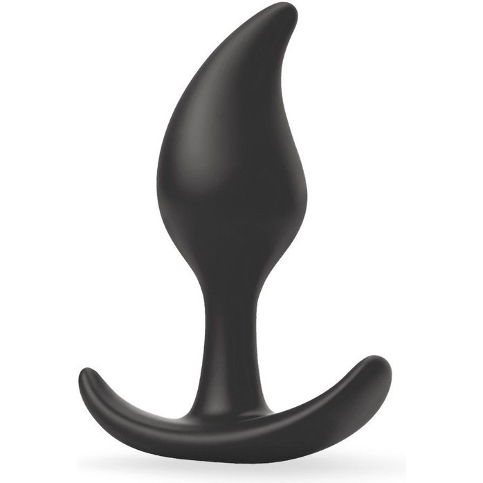 Черный анальный стимулятор - 9,2 см - SEX EXPERT. Фотография 3.