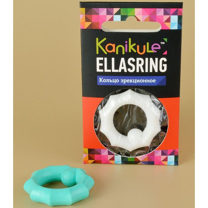 Цветное фигурное эрекционное кольцо Love Ring - Sitabella condoms