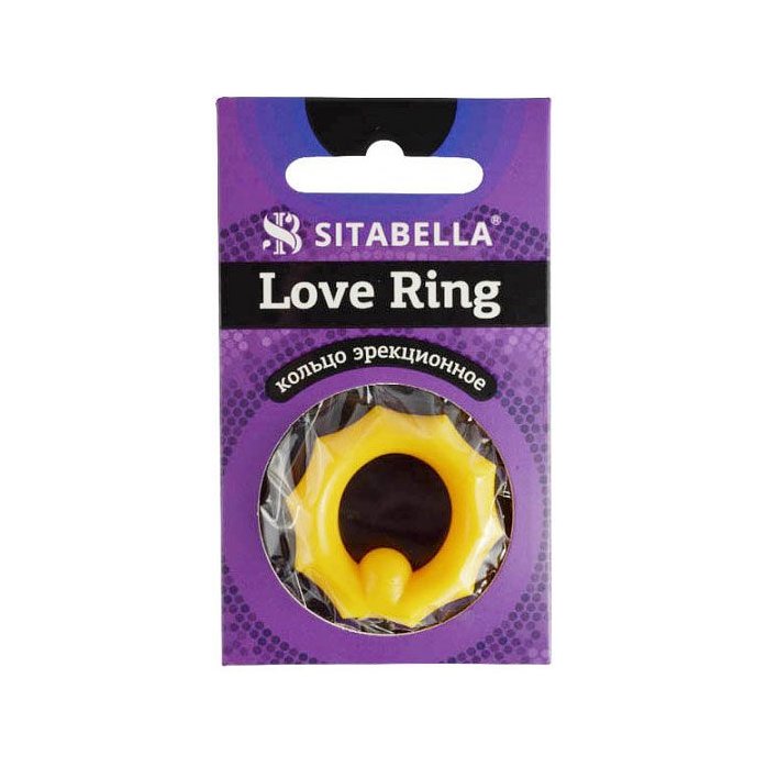Цветное эрекционное кольцо Love Ring