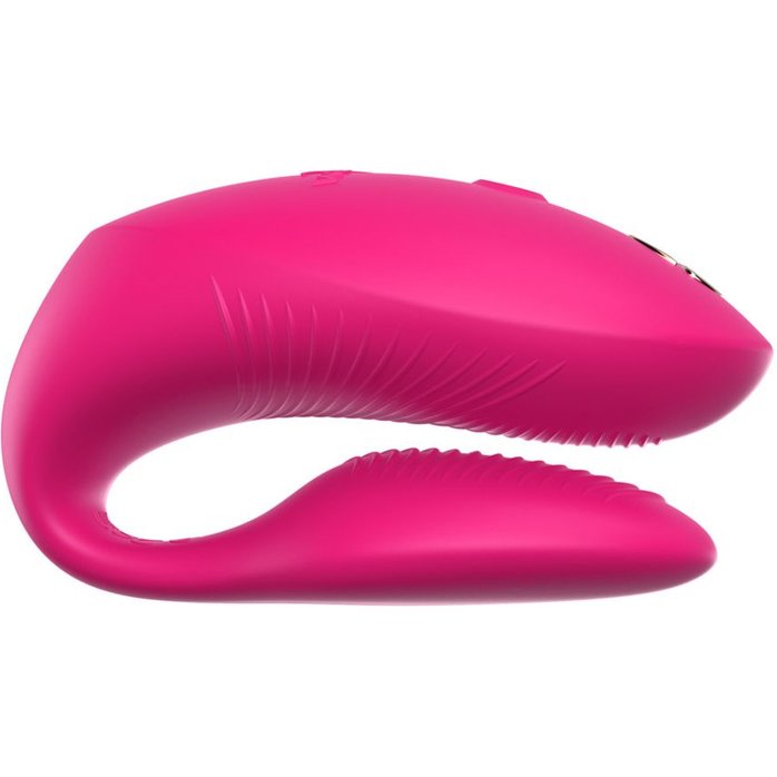 Розовый вибратор для пар We-Vibe Chorus Pro. Фотография 3.