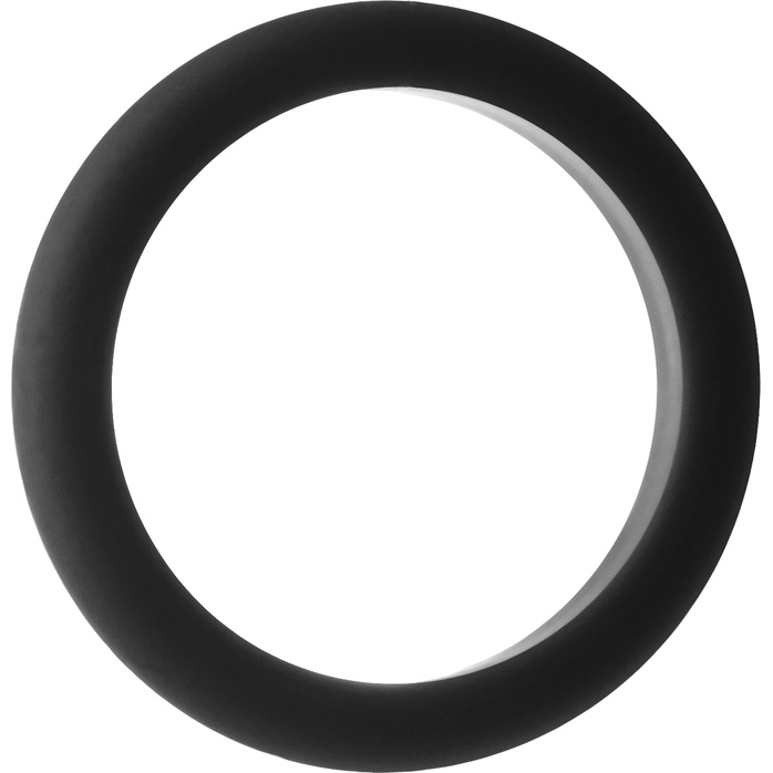 Набор из 3 черных эрекционных колец Smooth Silicone Cockring Pack - Ramrod. Фотография 7.