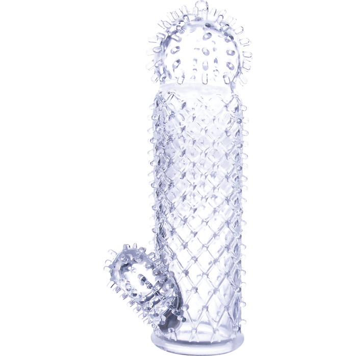 Набор из 2 прозрачных насадок на член Seductive Tickler Sleeves. Фотография 2.