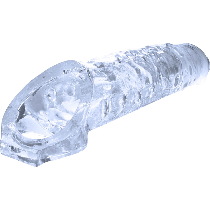 Прозрачная насадка-удлинитель Length Enhancer с подхватом - 27 см. Фотография 2.