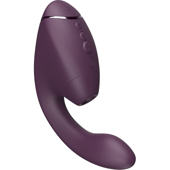 Сливовый двойной стимулятор Womanizer Next Duo