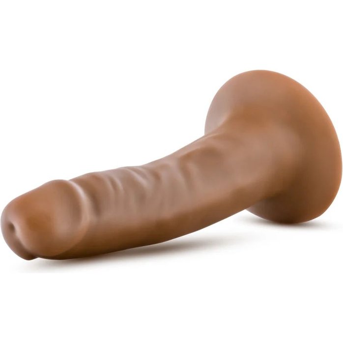 Карамельный фаллоимитатор 5.5 Inch Long Dildo With Suction Cup Base - 13,9 см - Dr. Skin. Фотография 3.