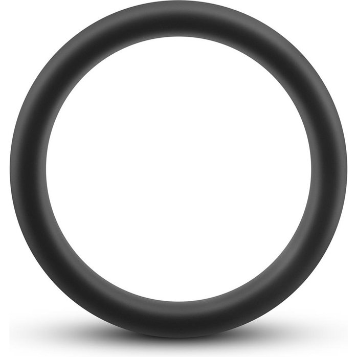 Черное эрекционное кольцо Silicone Go Pro Cock Ring - Performance. Фотография 2.
