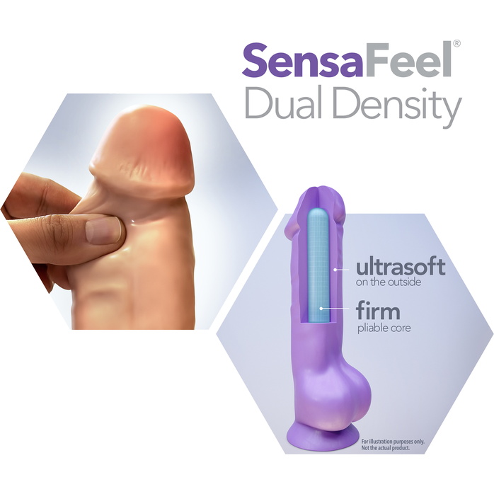 Телесный фаллоимитатор-реалистик Huge - 26,6 см - Au Naturel. Фотография 4.