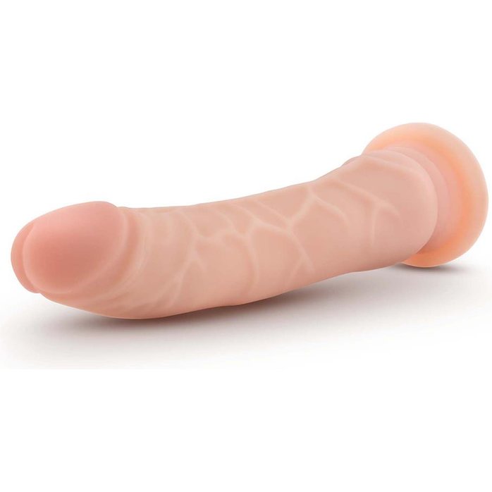Телесный фаллоимитатор на присоске 9-Inch Posable Dildo - 22,8 см - Dr. Skin Plus. Фотография 3.