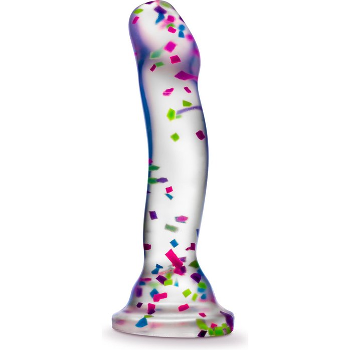 Прозрачный люминесцентный фаллоимитатор Hanky-Panky - 19 см - Neo Elite