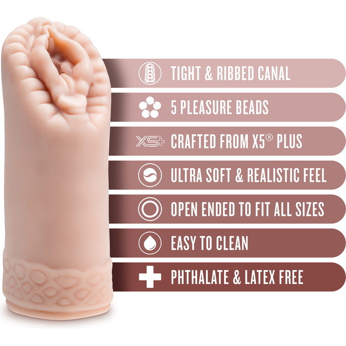 Телесный мастурбатор-вагина Alyssa - Enlust. Фотография 7.