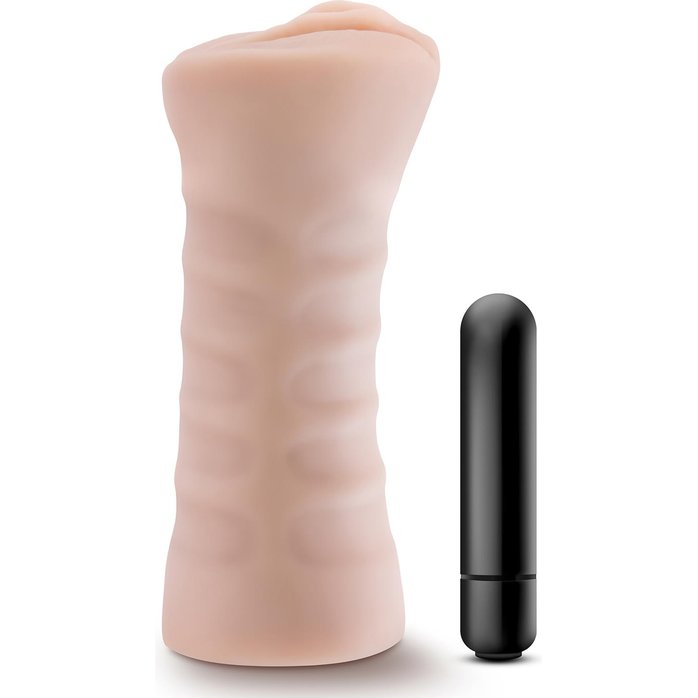 Телесный мастурбатор-вагина Ayumi с вибрацией - Enlust. Фотография 3.