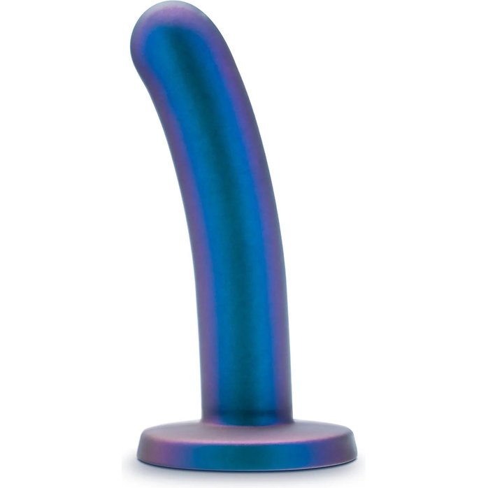 Синяя насадка с гладкой поверхностью Surrender 5.75 Inch Intermediate Pegging Dildo - 14,6 см - Temptasia