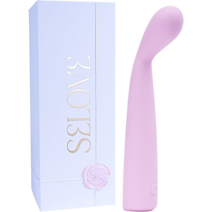 Розовый изогнутый вибратор Selove TouchBend SE100 - 17,5 см. Фотография 2.