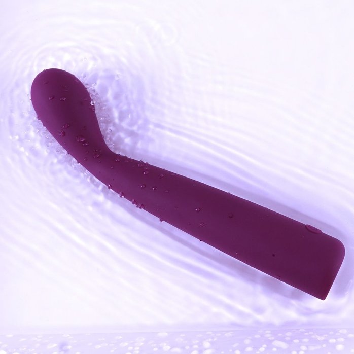 Фиолетовый изогнутый вибратор Selove TouchBend SE100 - 17,5 см. Фотография 4.