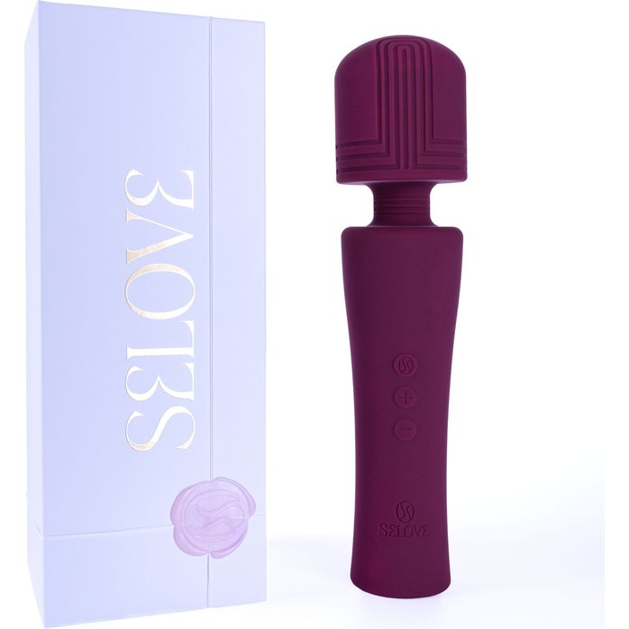 Фиолетовый wand-вибратор Selove PulseWand - 20,3 см. Фотография 3.