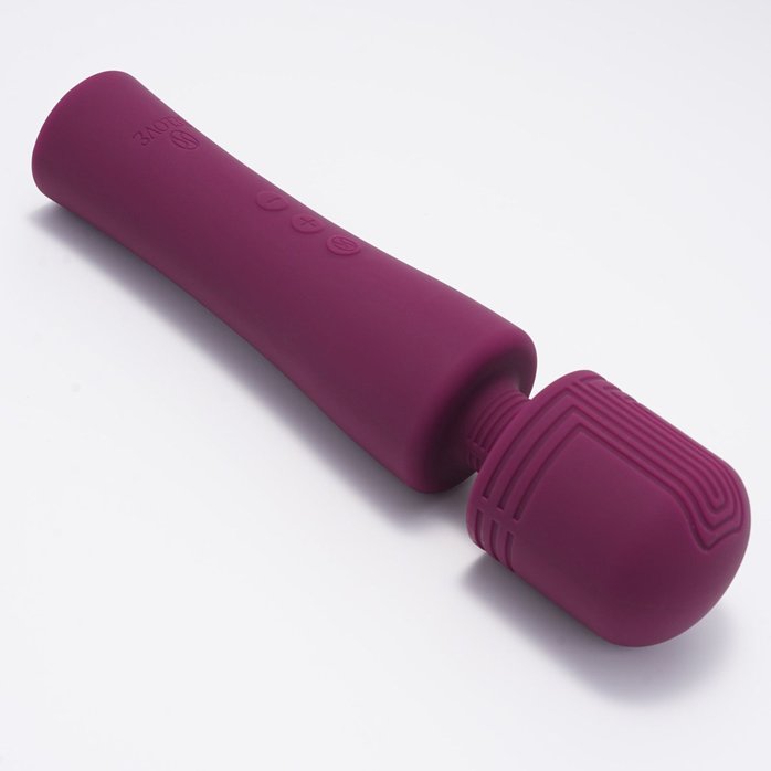 Фиолетовый wand-вибратор Selove PulseWand - 20,3 см. Фотография 4.
