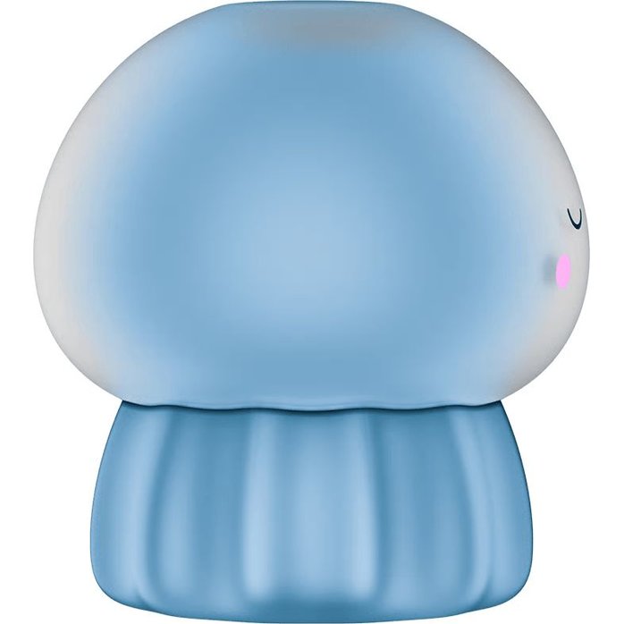 Голубой вакуумный стимулятор клитора в форме медузы Satisfyer Jelly-cious