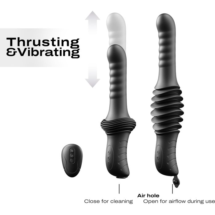 Компактная секс-машина Dorcel Deep Orgasm с возвратно-поступательными движениями. Фотография 2.