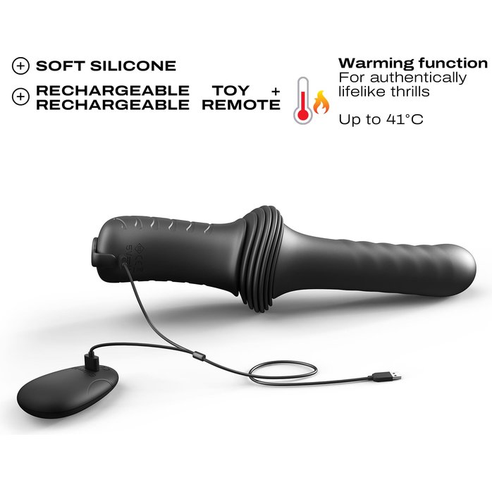 Компактная секс-машина Dorcel Deep Orgasm с возвратно-поступательными движениями. Фотография 4.