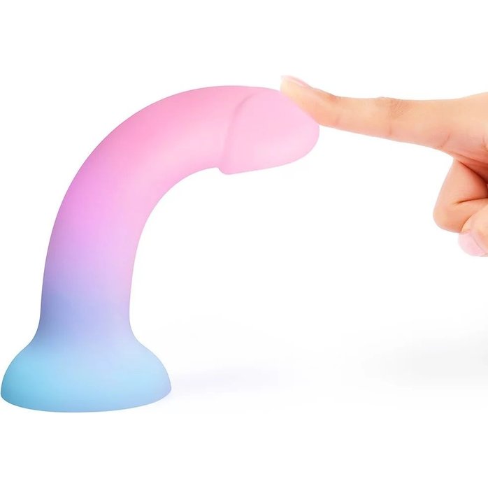 Фаллоимитатор из жидкого силикона Dildolls Utopia L - 19,5 см. Фотография 3.