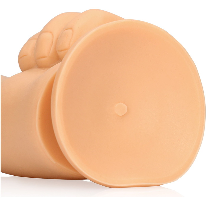 Телесный фаллоимитатор в форме пальца Thumbs Up - 17,2 см - S-line. Фотография 11.