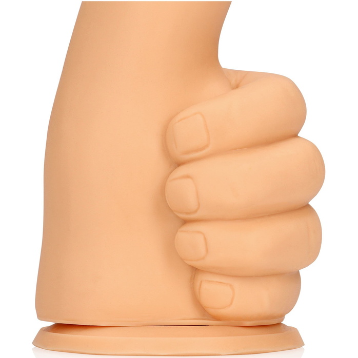 Телесный фаллоимитатор в форме пальца Thumbs Up - 17,2 см - S-line. Фотография 10.