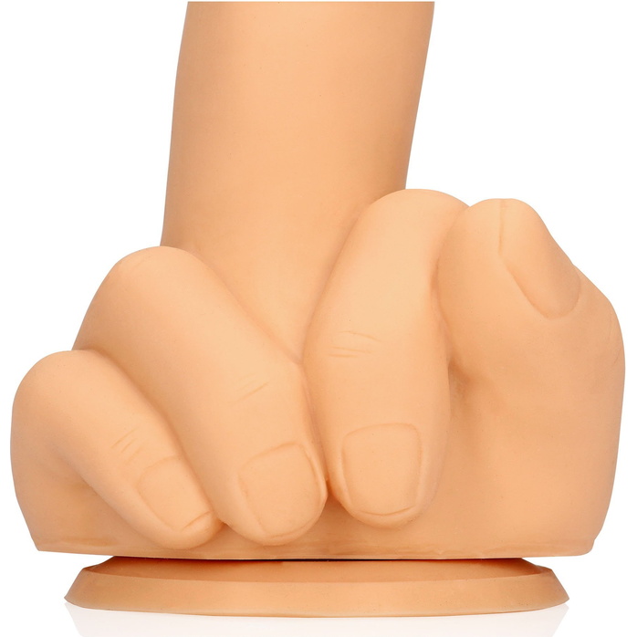 Телесный фаллоимитатор в форме пальца Up Yours - 15,5 см - S-line. Фотография 11.