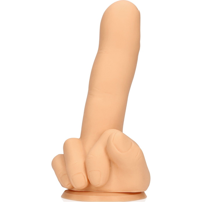 Телесный фаллоимитатор в форме пальца Up Yours - 15,5 см - S-line. Фотография 7.