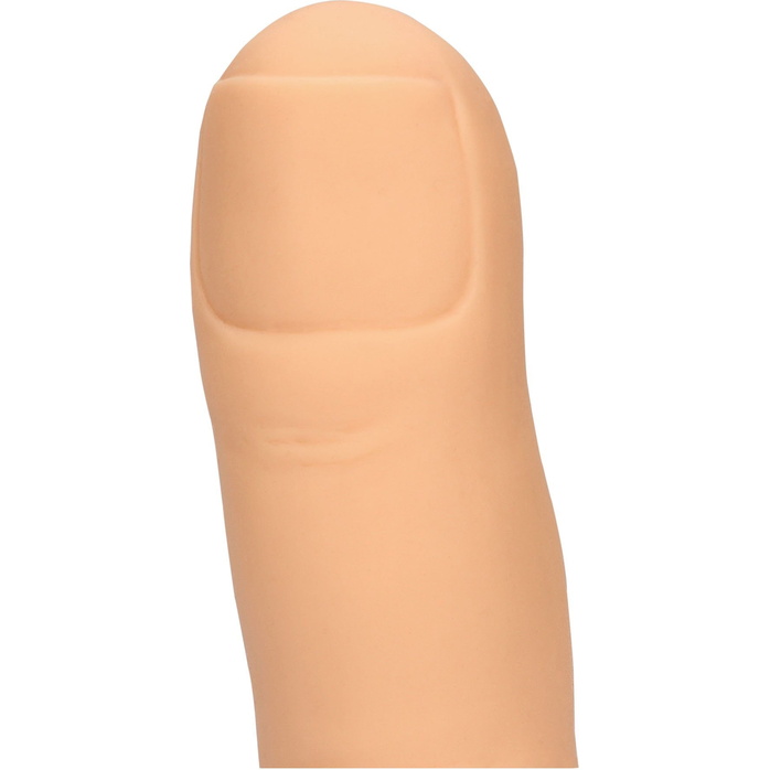 Телесный фаллоимитатор в форме пальца Up Yours - 15,5 см - S-line. Фотография 10.