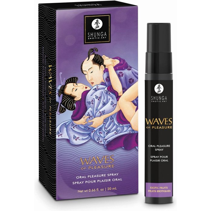Оральный спрей Waves of Pleasure с ароматом экзотических фруктов - 20 мл