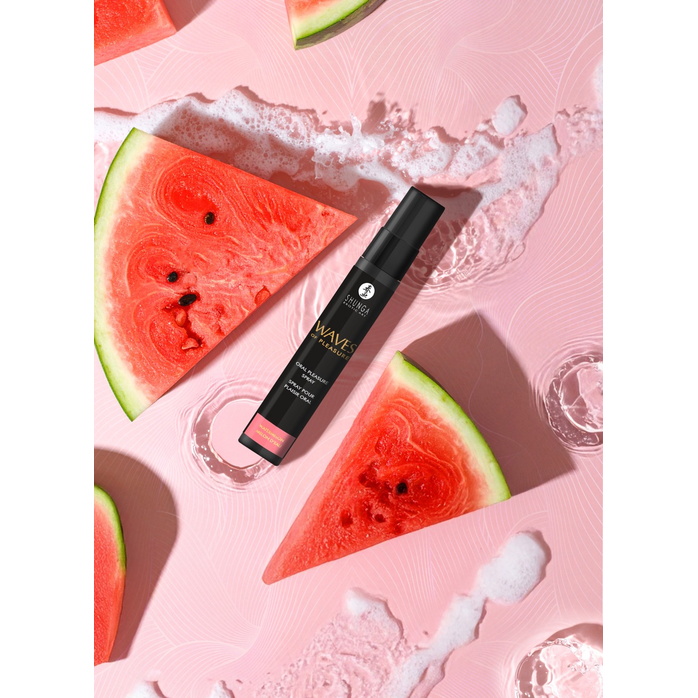 Оральный спрей Waves of Pleasure с ароматом арбуза - 20 мл. Фотография 3.